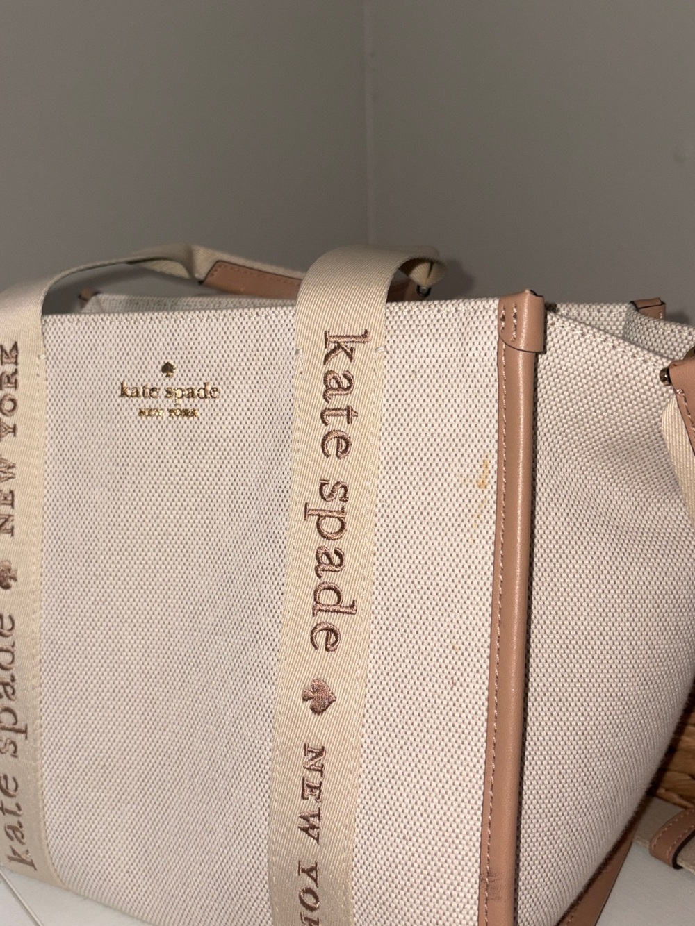 Kate Spade New York Kip Canvas Small Tote - Picture 3 of 5